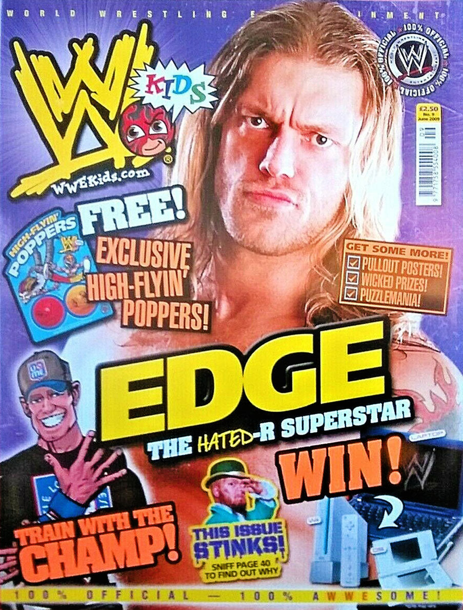 WWE Kids UK Magazine Volume 009