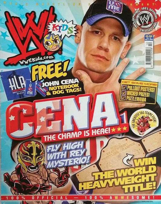 WWE Kids UK Magazine Volume 010