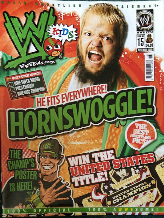 WWE Kids UK Magazine Volume 015