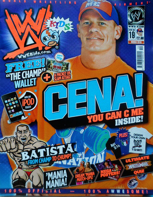 WWE Kids UK Magazine Vol. 019