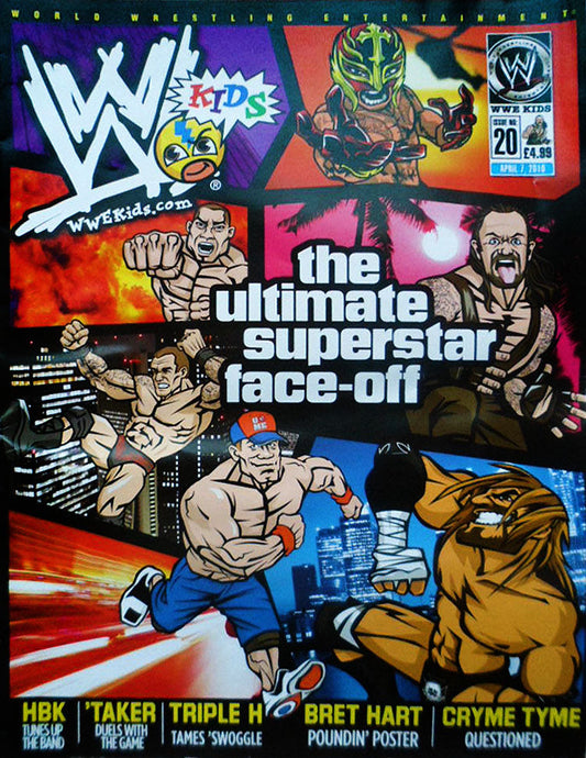 WWE Kids UK Magazine Volume 020