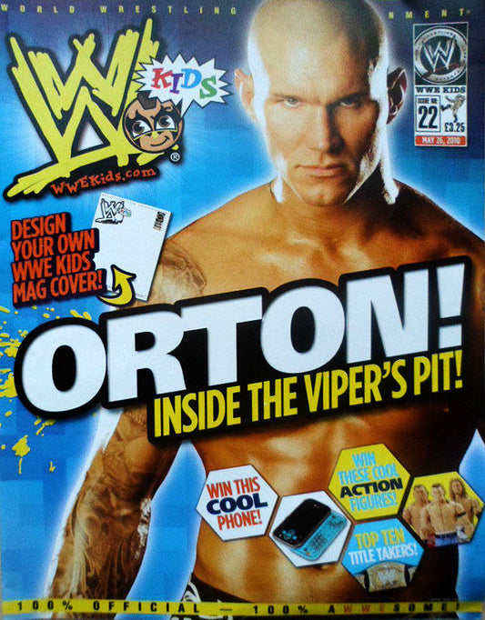 WWE Kids UK Magazine Volume 022