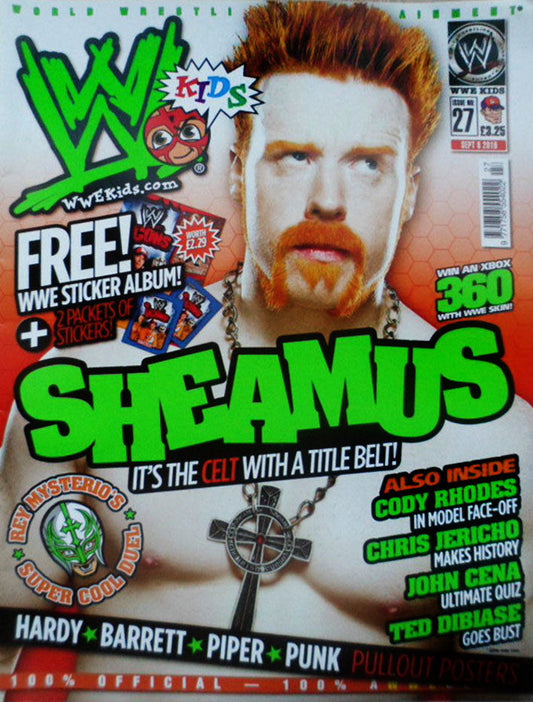 WWE Kids UK Magazine Volume 027