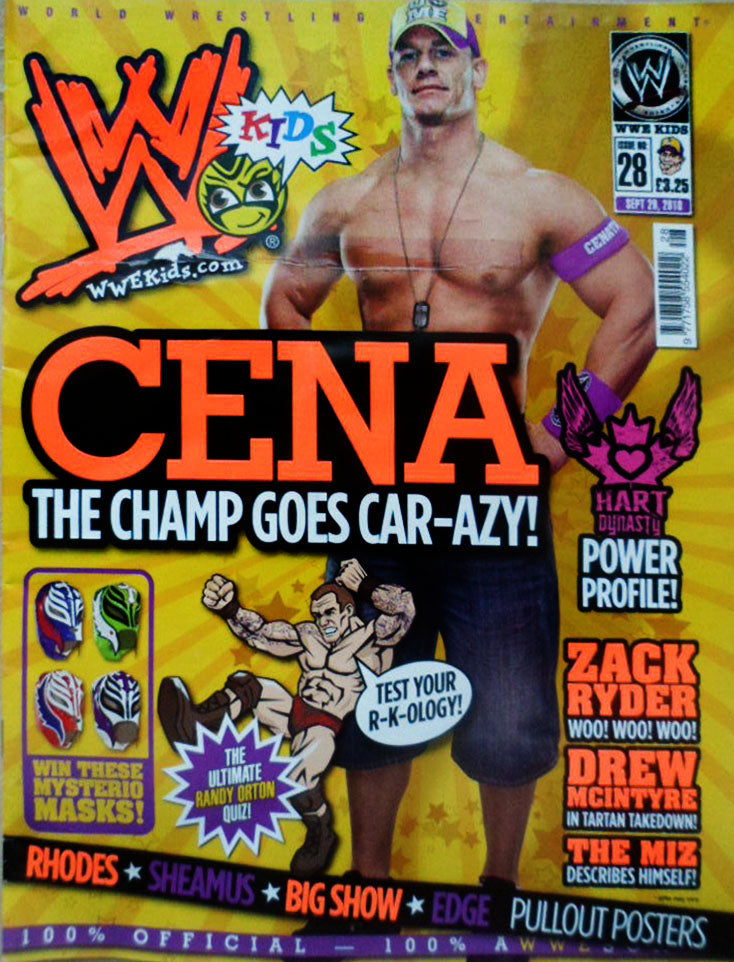 WWE Kids UK Magazine Volume 028