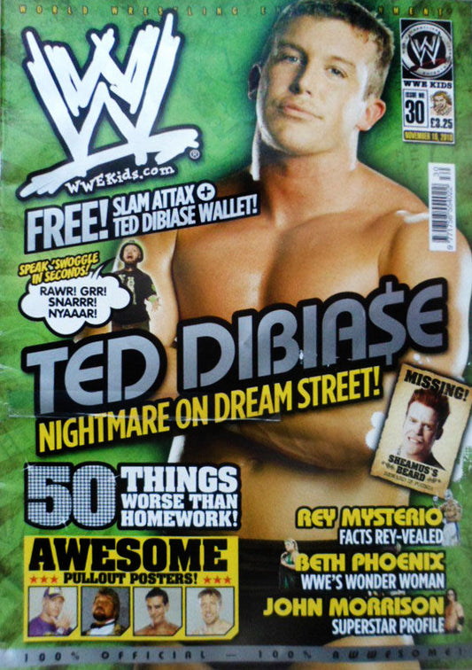 WWE Kids UK Magazine Volume 030