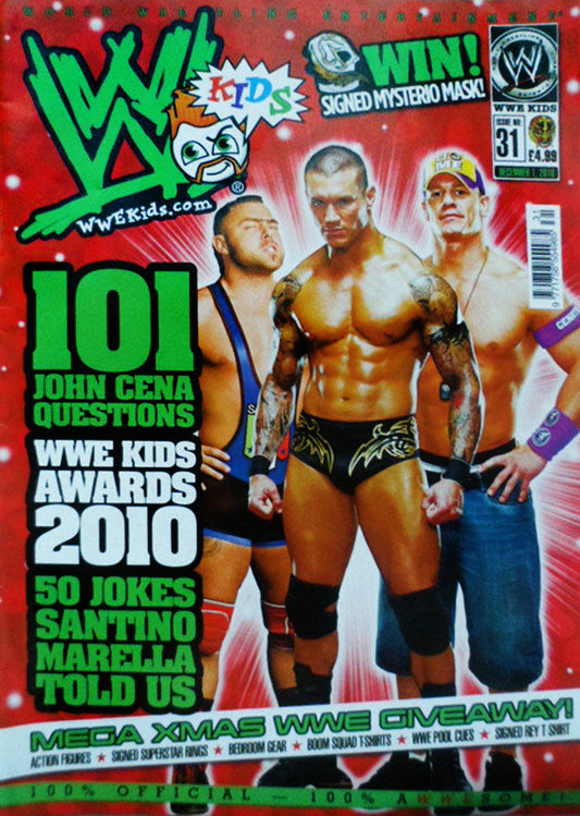 WWE Kids UK Magazine Volume 031