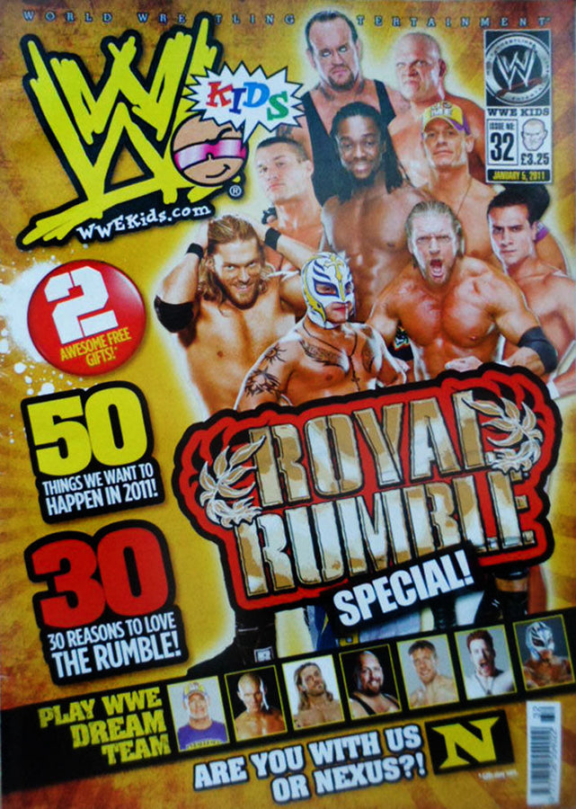 WWE Kids UK Magazine Volume 032 Magazine PWcatalog