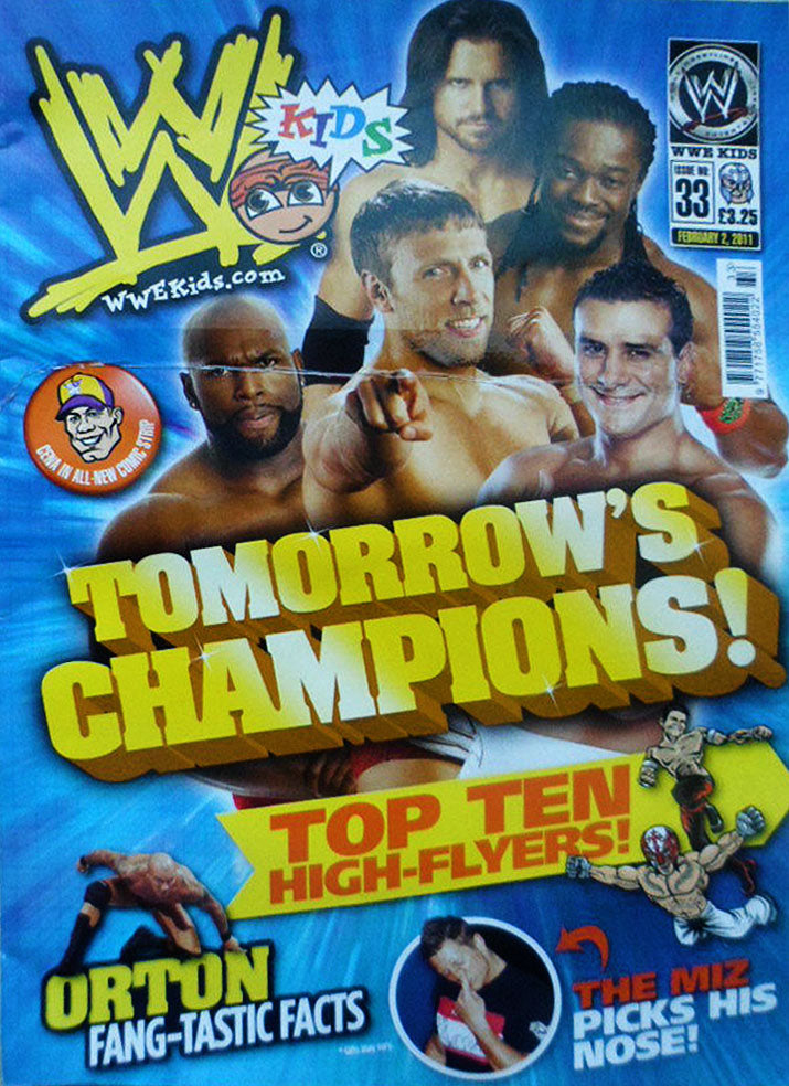 WWE Kids UK Magazine Volume 033