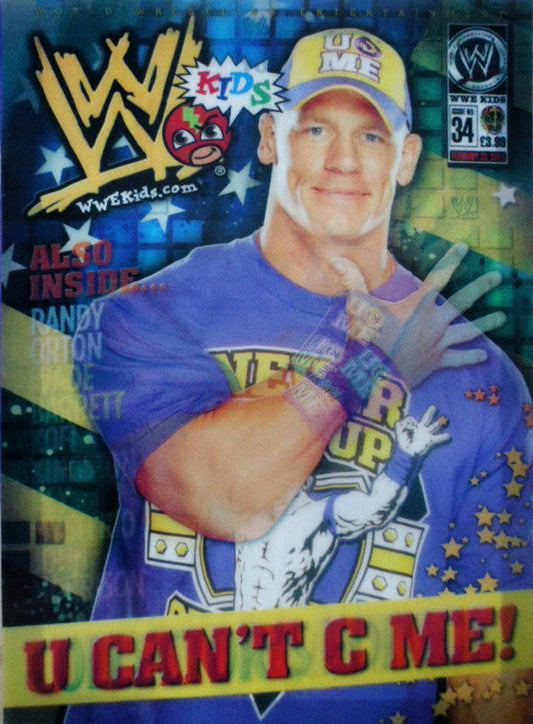 WWE Kids UK Magazine Volume 034