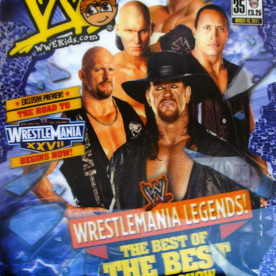 WWE Kids UK Magazine Volume 035 Magazine PWcatalog