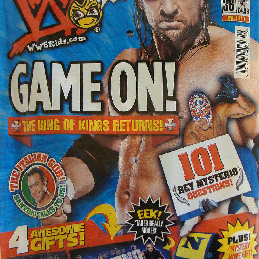 WWE Kids UK Magazine Volume 036 Magazine PWcatalog