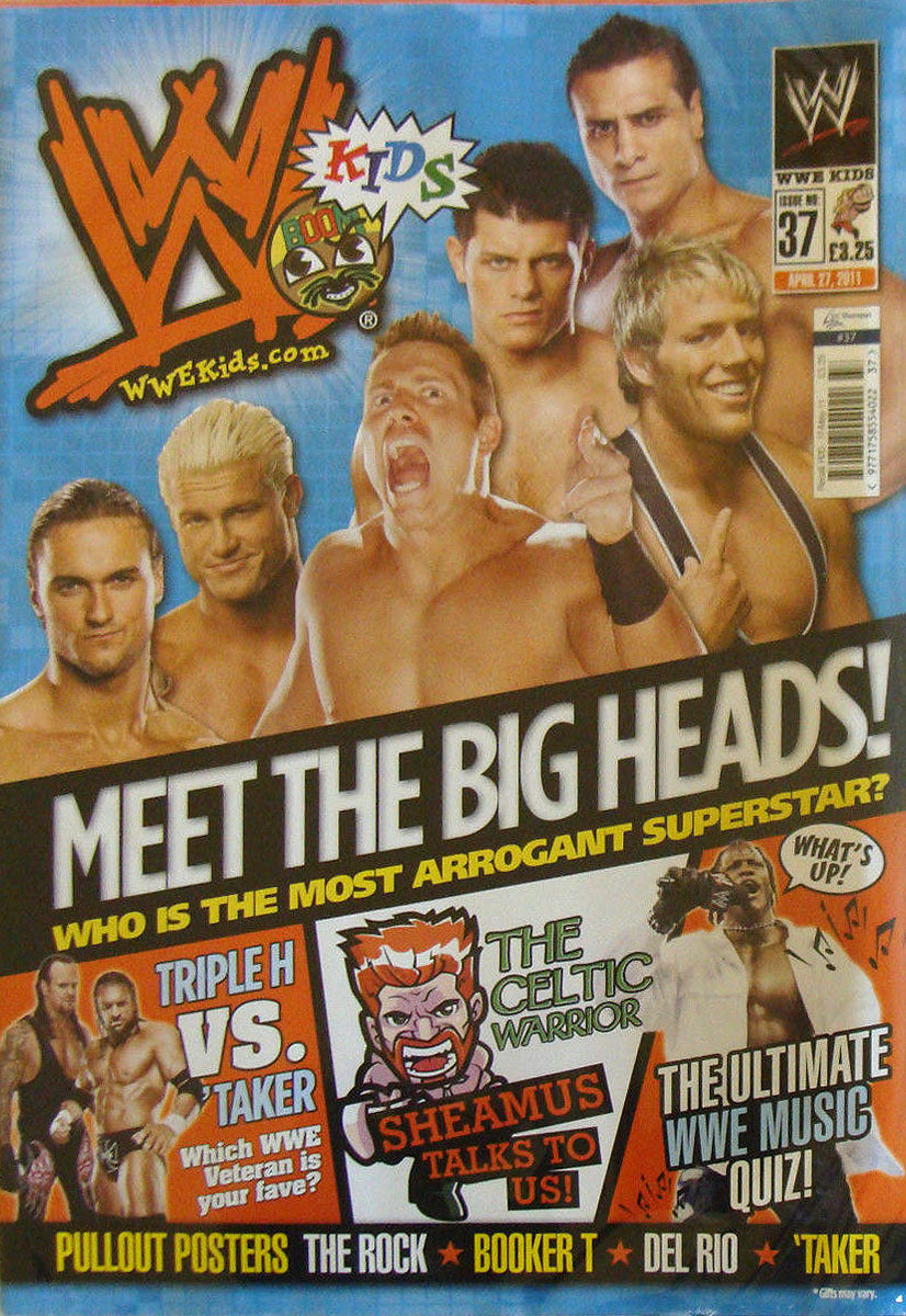 WWE Kids UK Magazine Volume 037