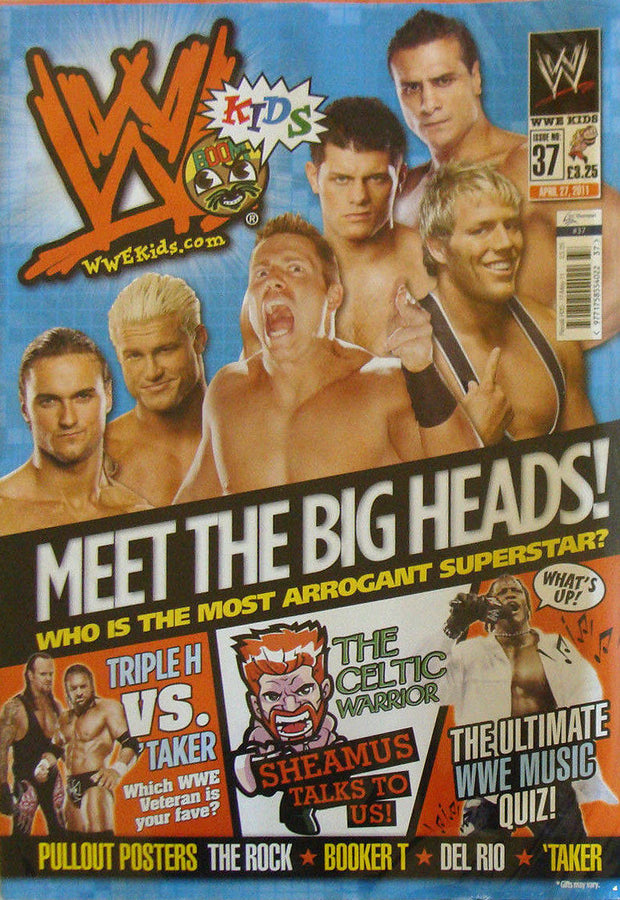 WWE Kids UK Magazine Volume 037 Magazine PWcatalog