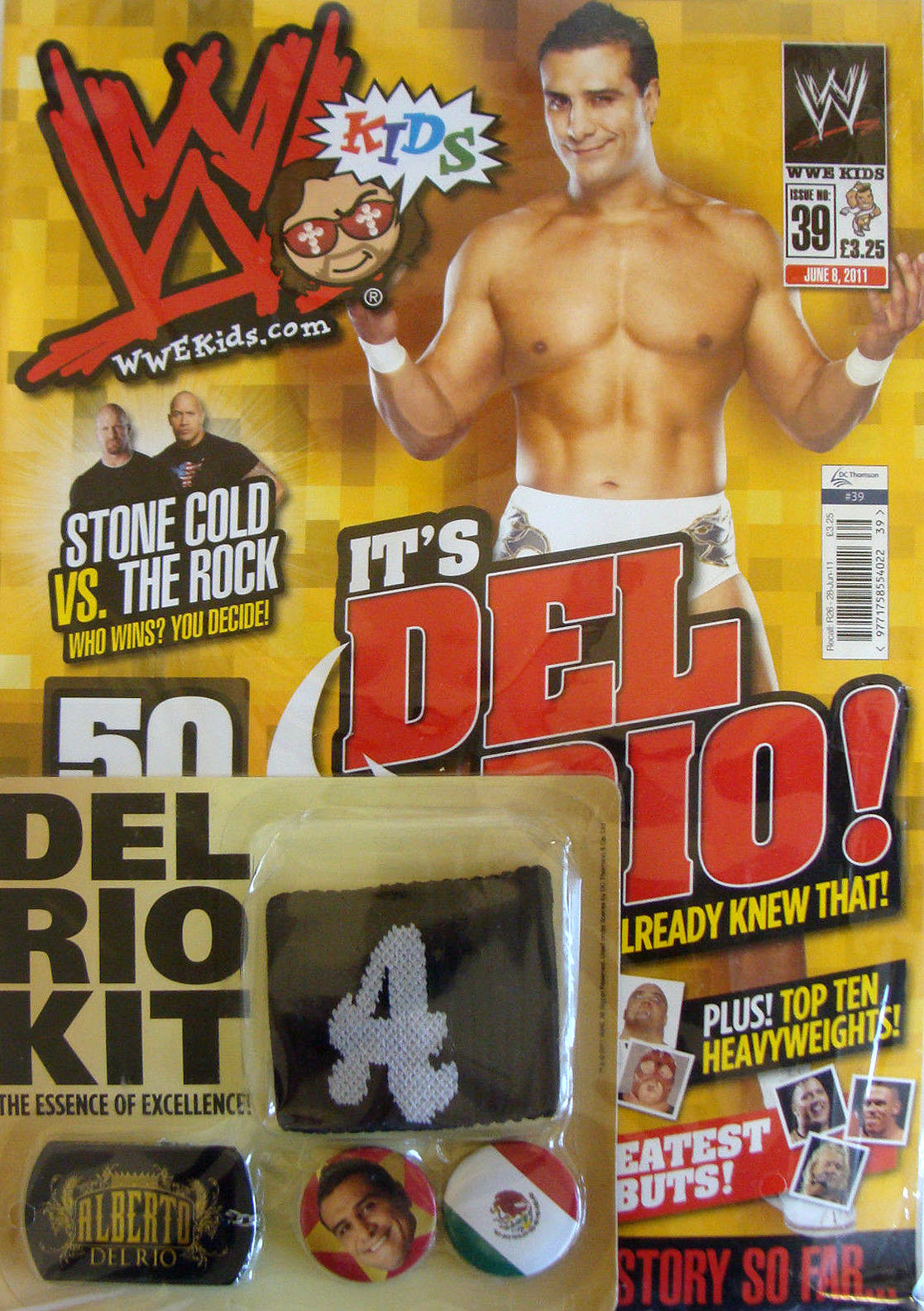 WWE Kids UK Magazine Volume 039