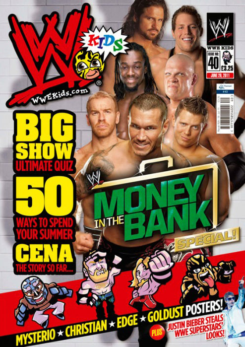 WWE Kids UK Magazine Volume 040