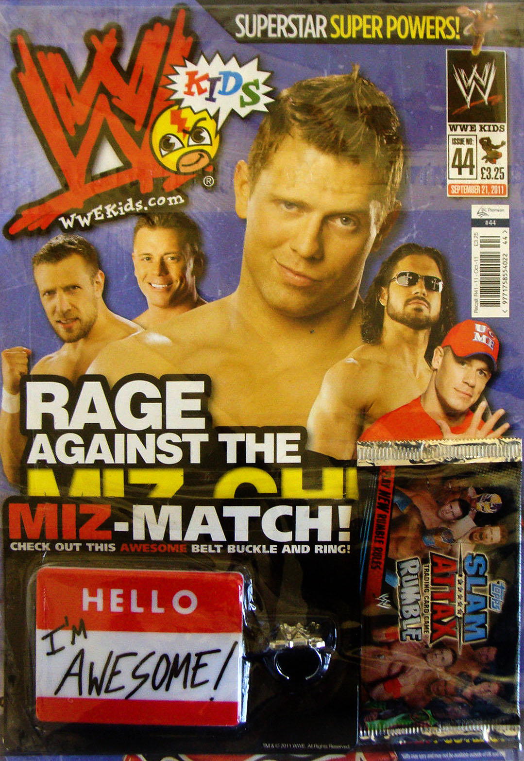 WWE Kids UK Magazine Volume 044