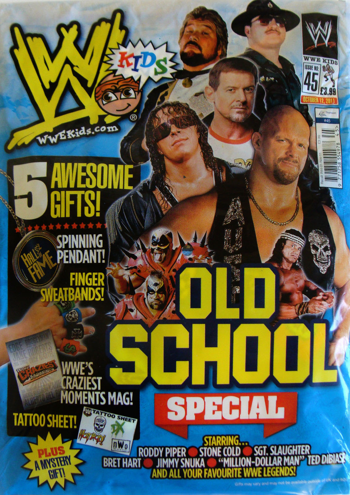 WWE Kids UK Magazine Volume 045