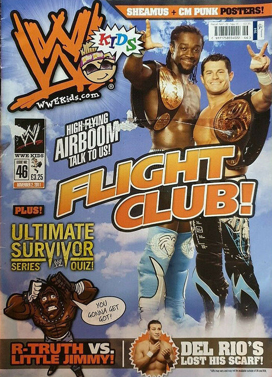 WWE Kids UK Magazine Volume 046