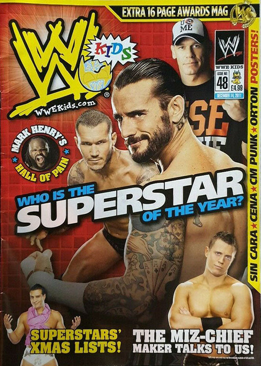 WWE Kids UK Magazine Volume 048