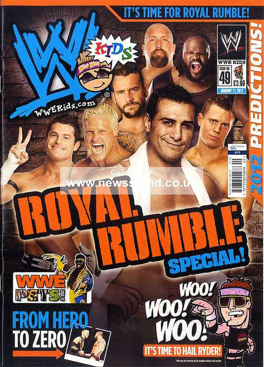 WWE Kids UK Magazine Volume 049