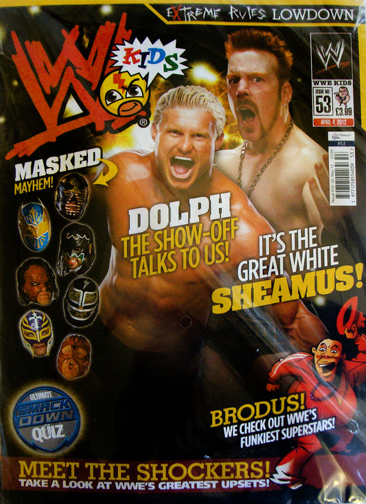 WWE Kids UK Magazine Volume 053