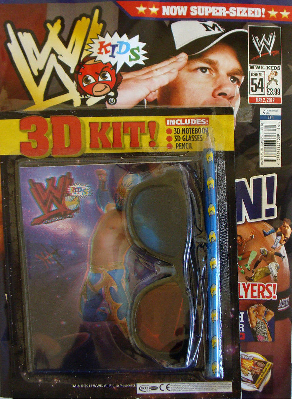 WWE Kids UK Magazine Volume 054