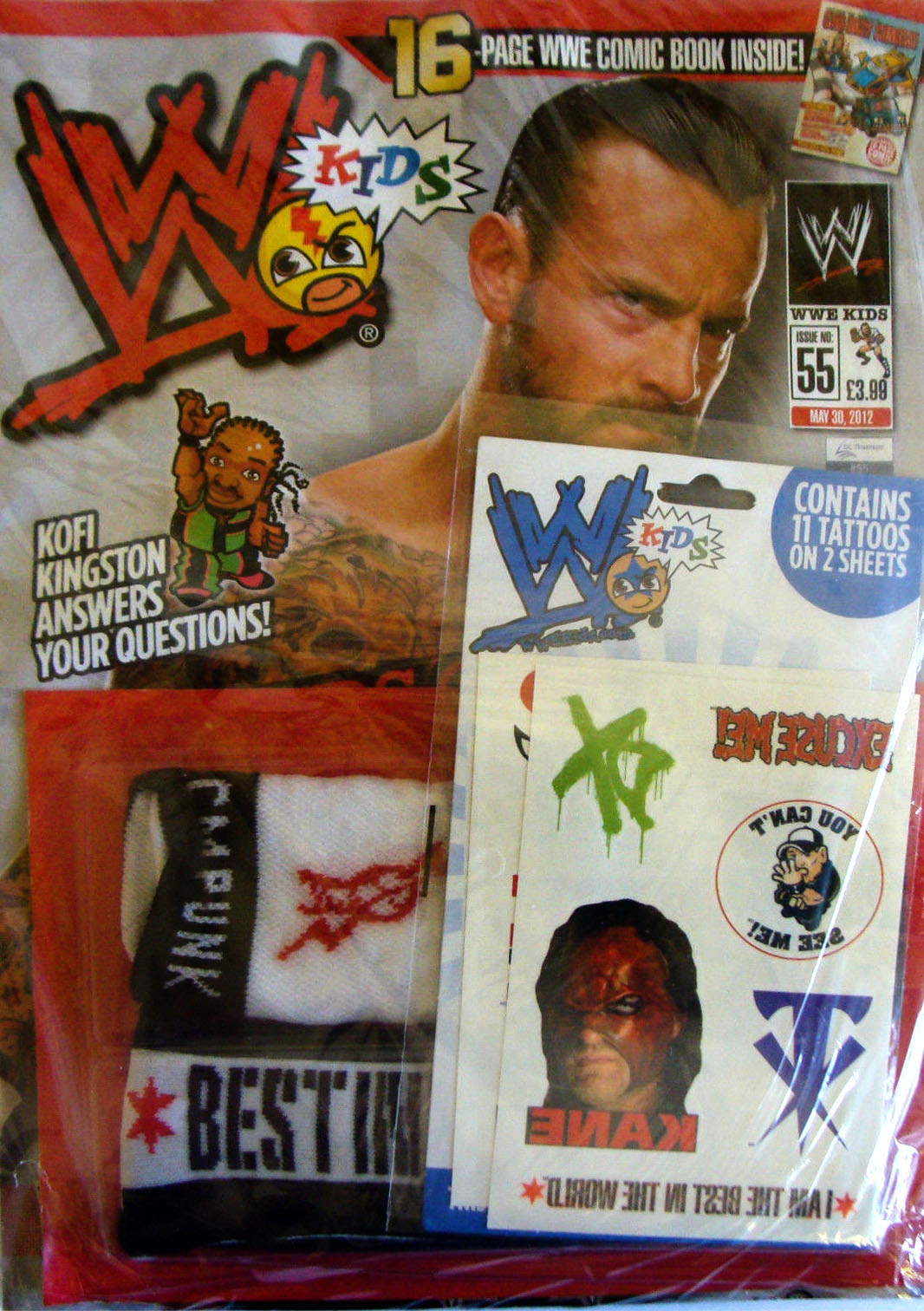 WWE Kids UK Magazine Volume 055