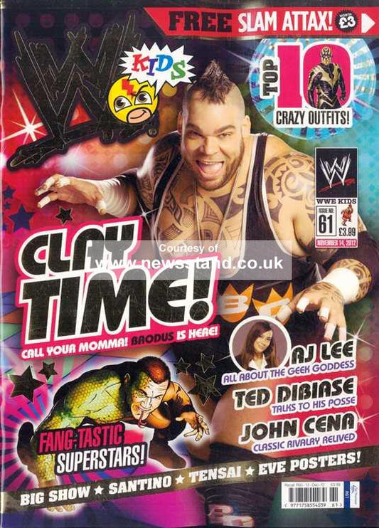 WWE Kids UK Magazine Volume 061