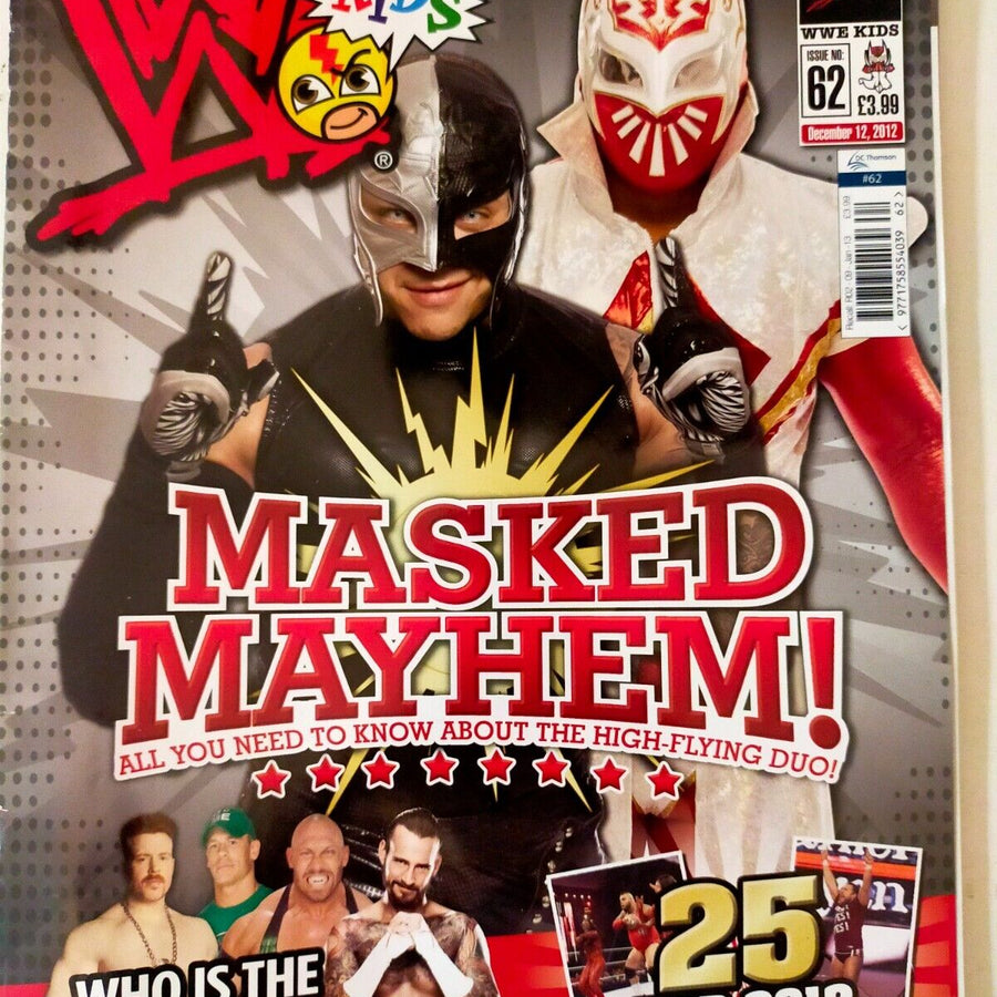 WWE Kids UK Magazine Volume 062 Magazine PWcatalog