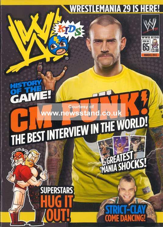 WWE Kids UK Magazine Volume 065