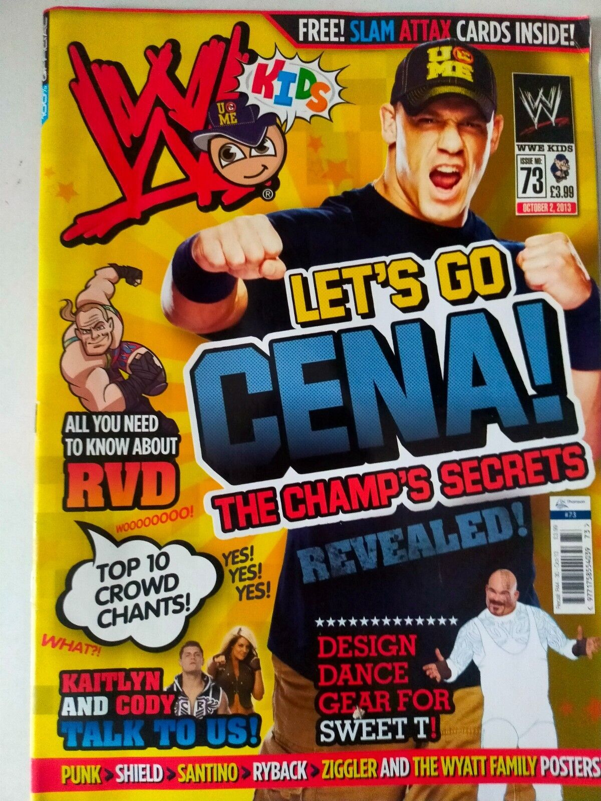 WWE Kids UK Magazine Volume 073