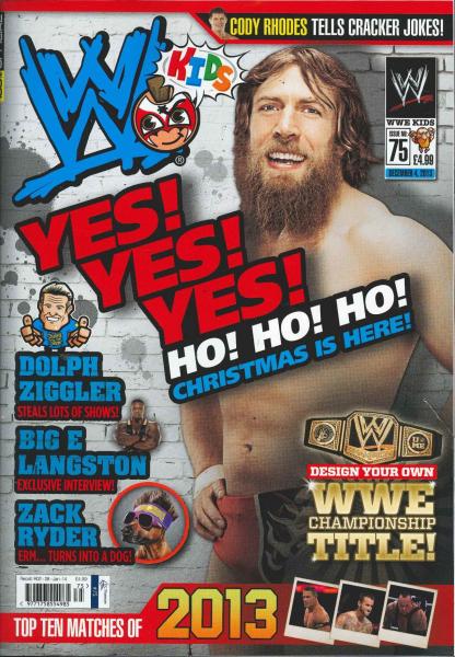 WWE Kids UK Magazine Volume 075