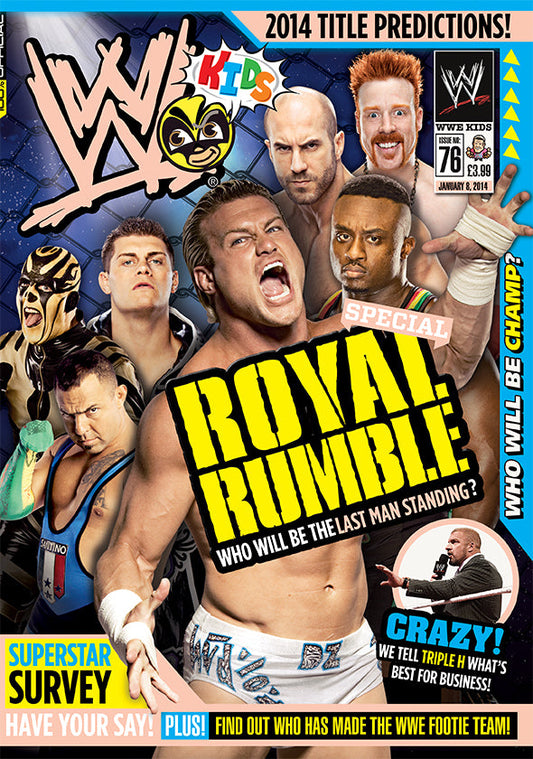 WWE Kids UK Magazine Volume 076