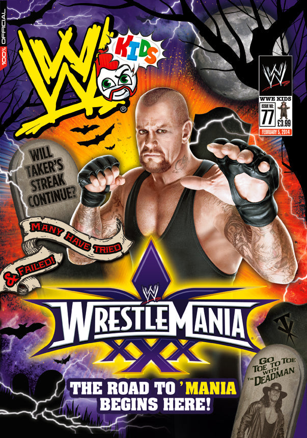 WWE Kids UK Magazine Volume 077