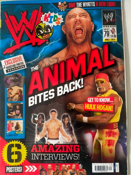 WWE Kids UK Magazine Volume 079