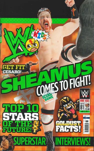 WWE Kids UK Magazine Volume 081