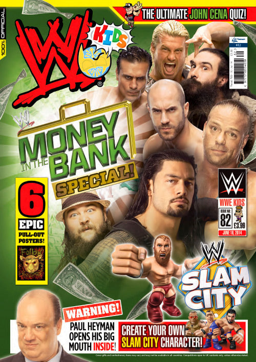 WWE Kids UK Magazine Volume 082