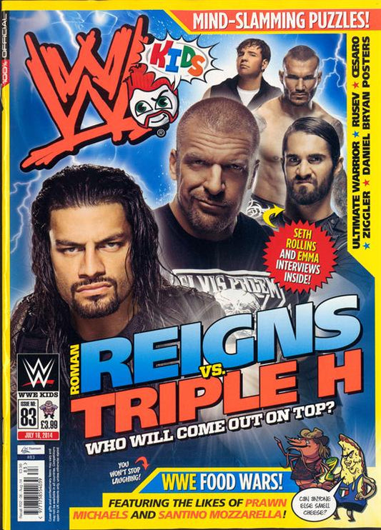 WWE Kids UK Magazine Volume 083