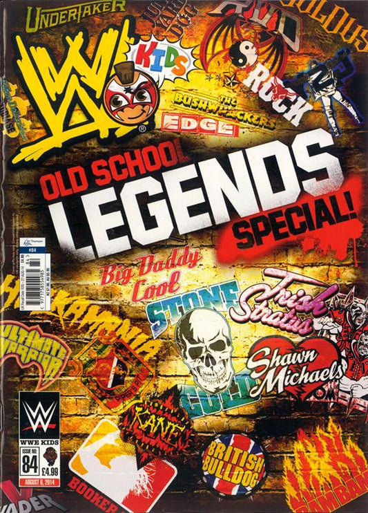 WWE Kids UK Magazine Volume 084