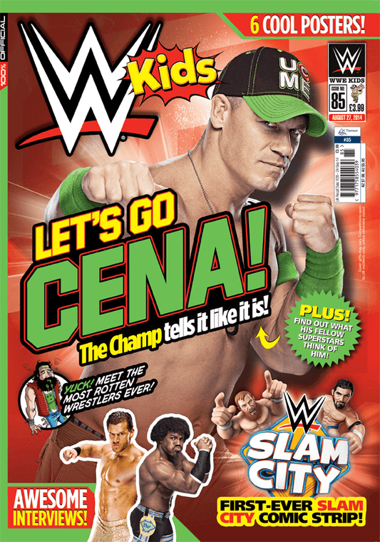 WWE Kids UK Magazine Volume 085