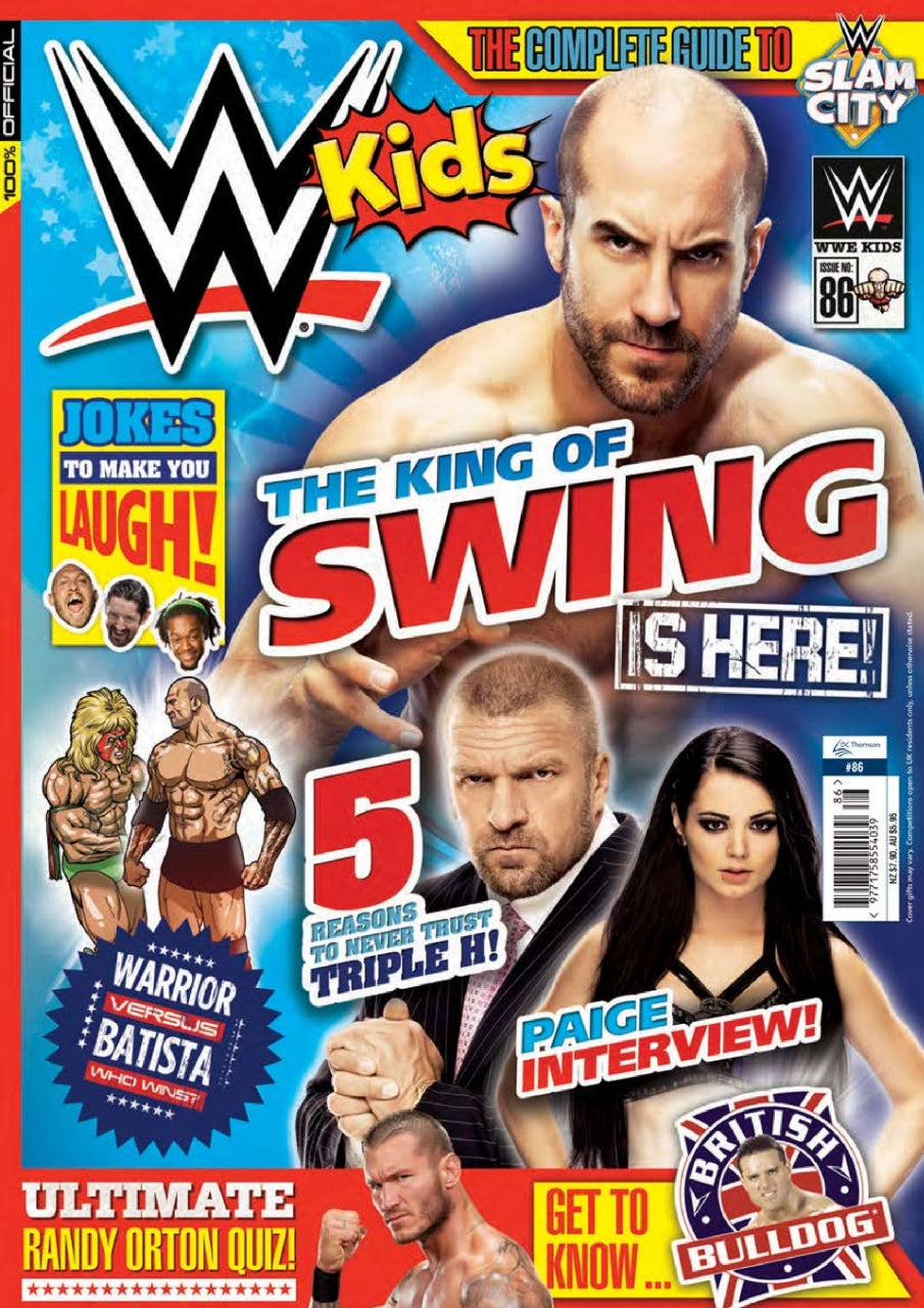 WWE Kids UK Magazine Volume 086