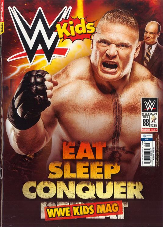 WWE Kids UK Magazine Volume 088