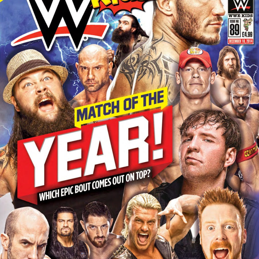 WWE Kids UK Magazine Volume 089 Magazine PWcatalog