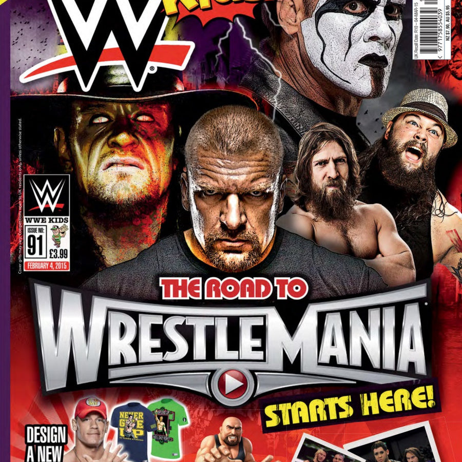 WWE Kids UK Magazine Volume 091 Magazine PWcatalog