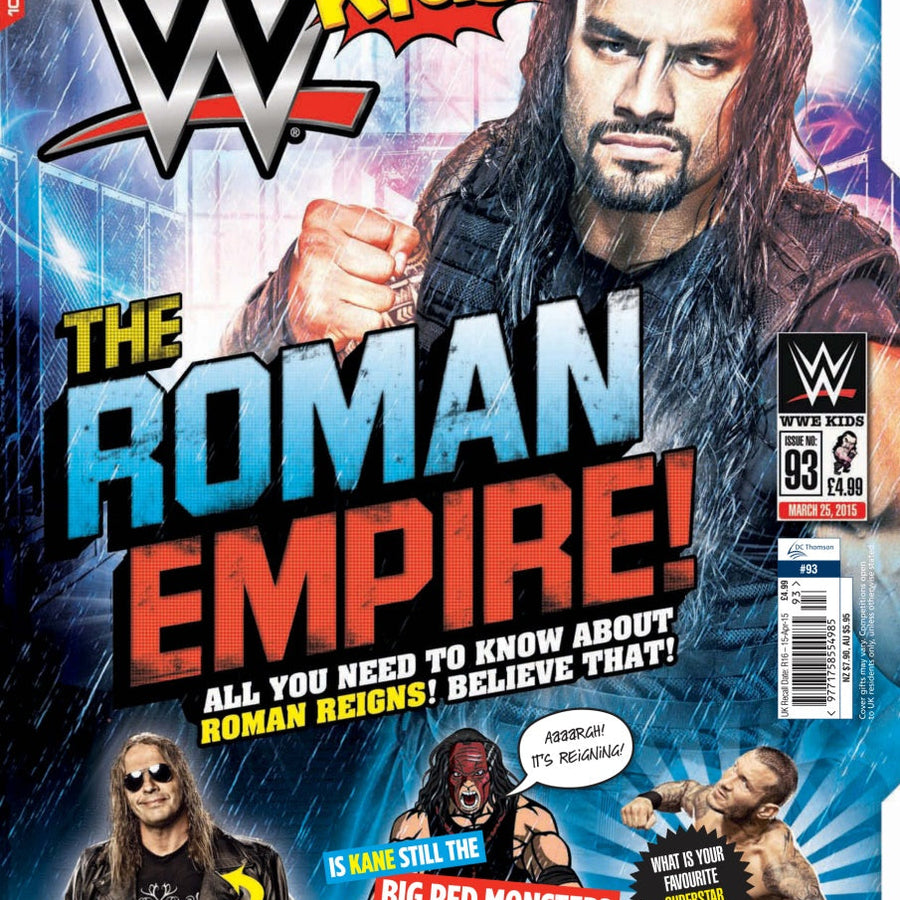 WWE Kids UK Magazine Volume 093 Magazine PWcatalog