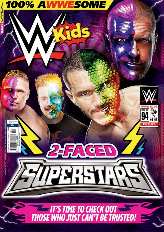 WWE Kids UK Magazine Volume 094