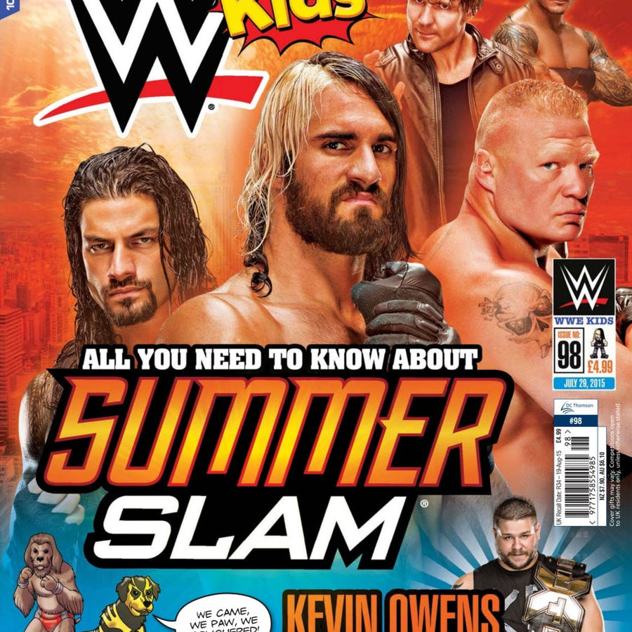 WWE Kids UK Magazine Volume 098 Magazine PWcatalog