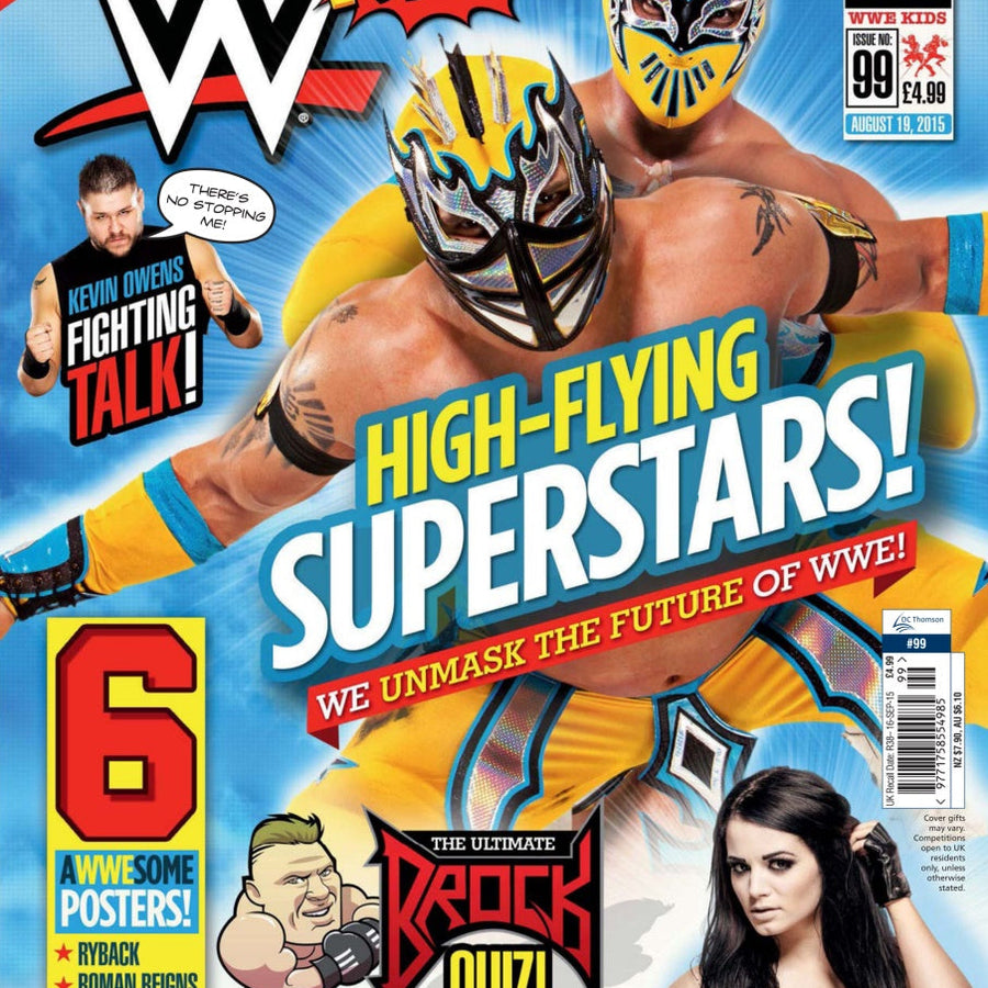 WWE Kids UK Magazine Volume 099 Magazine PWcatalog