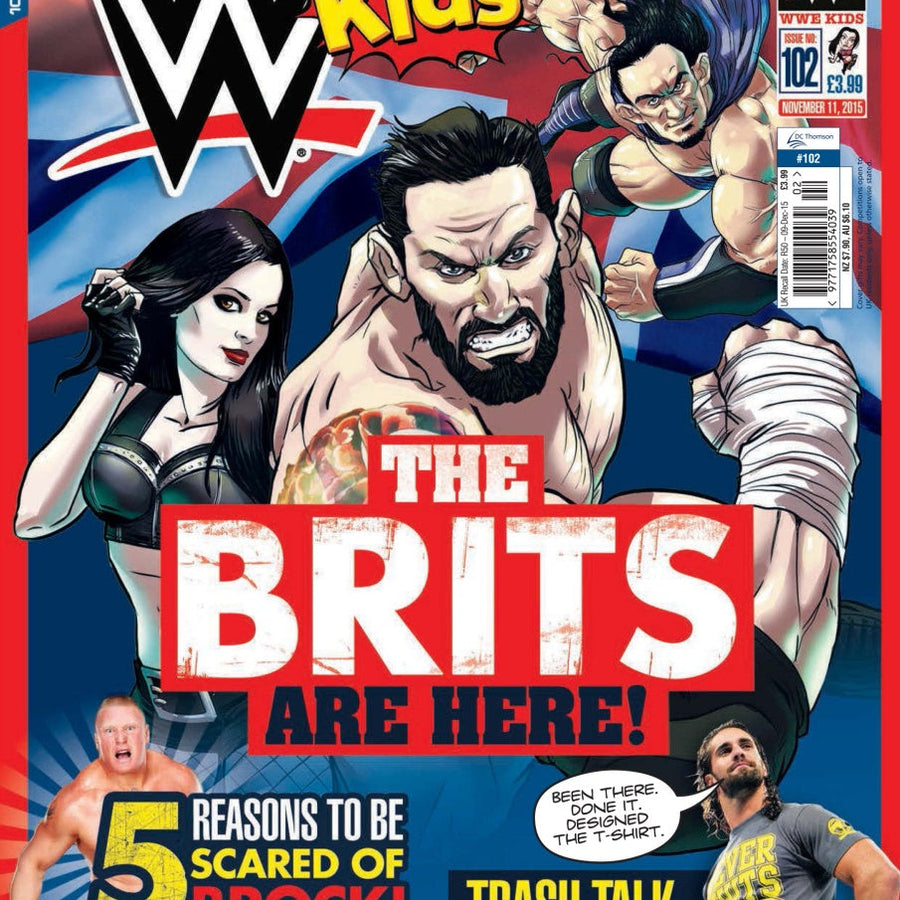 WWE Kids UK Magazine Volume 102 Magazine PWcatalog