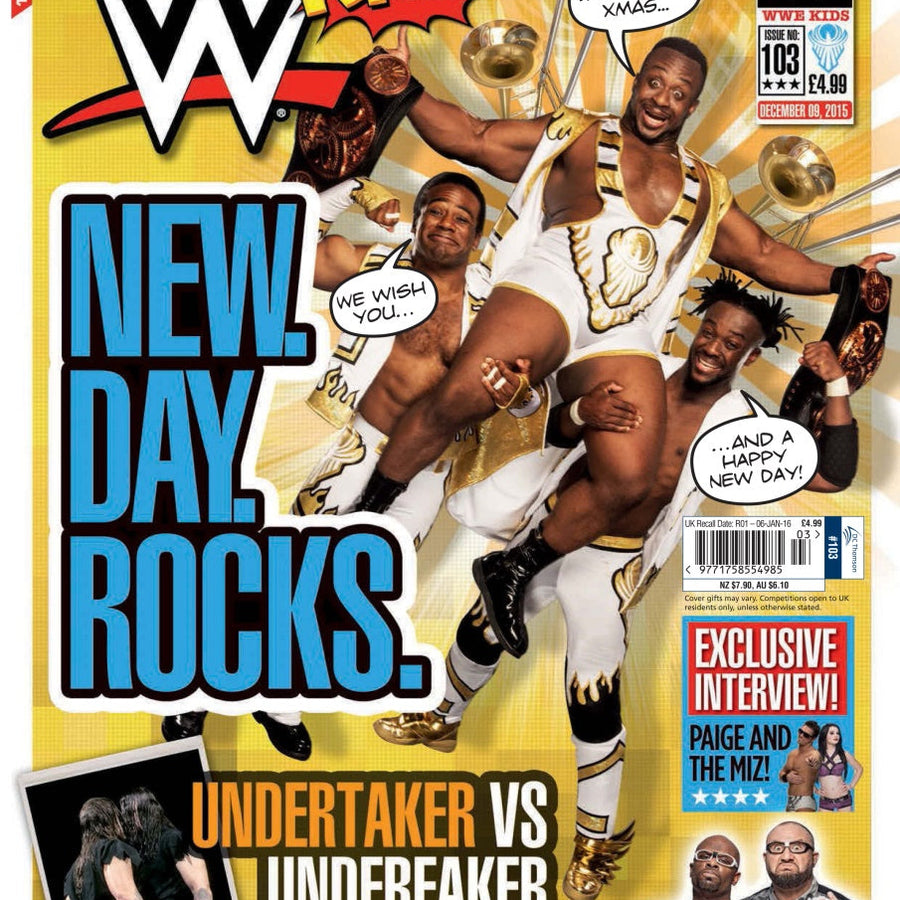 WWE Kids UK Magazine Volume 103 Magazine PWcatalog
